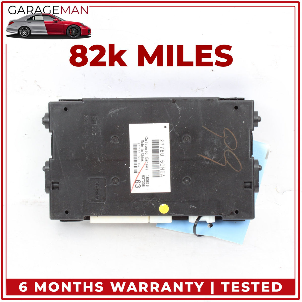 2016-2019 Infiniti Q50 V37 Sedan Climate Control Module Unit 277605CH0A OEM