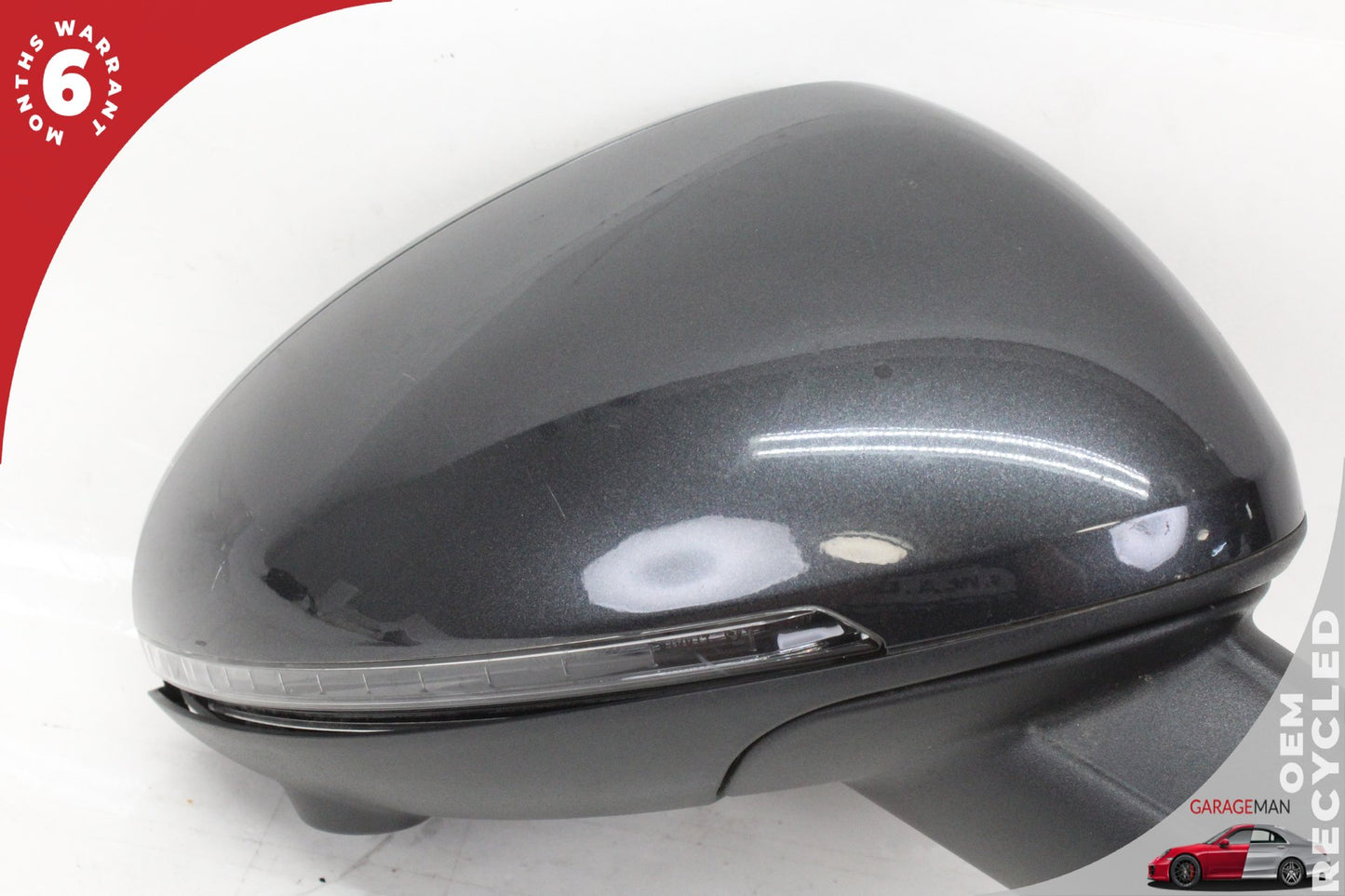 2015-2018 Porsche Macan 95B Right Rear View Door Mirror w/ Blind Spot and Camera