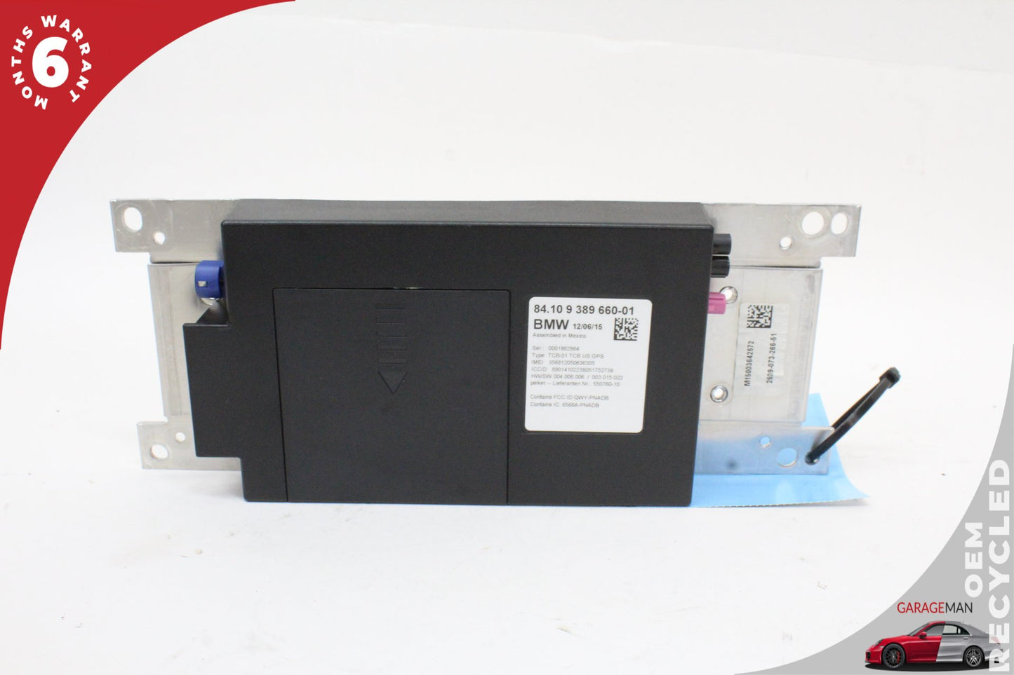 2012-2018 BMW 320i F30 Telematic Bluetooth Control Module Unit 9389660 OEM