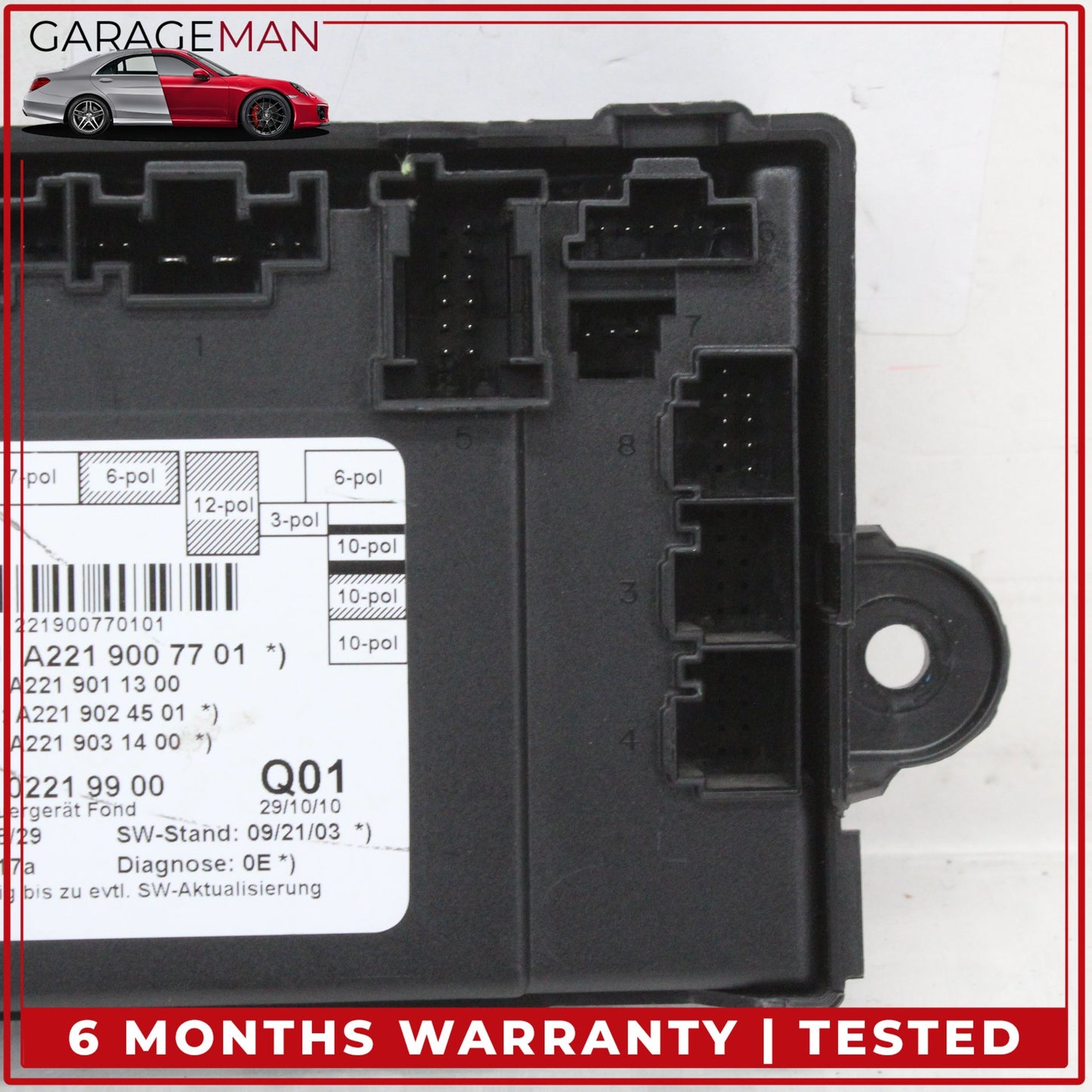 2007-2013 Mercedes W221 S400 Rear Left or Right Door Control Module Unit OEM