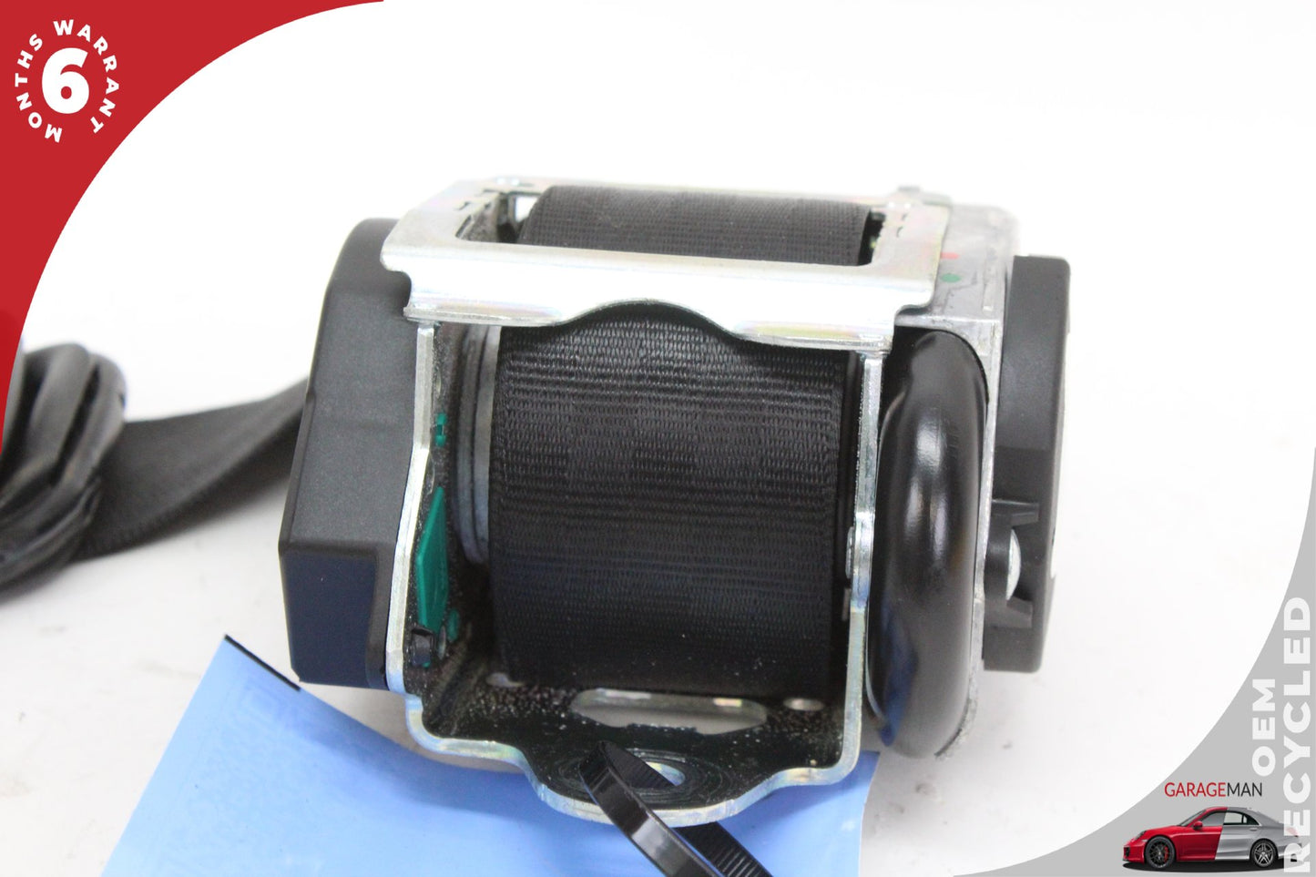 2007-2015 Audi Q7 SUV Rear Left Side 2nd Row Seat Belt Black 4L0857805H OEM