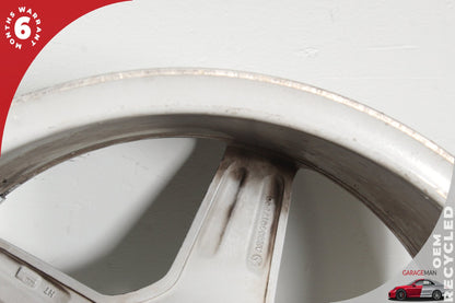 2015-2019 Mercedes W205 C300 5 Spoke Rear Side Wheel Rim 8.5JX18 H2 ET49 OEM