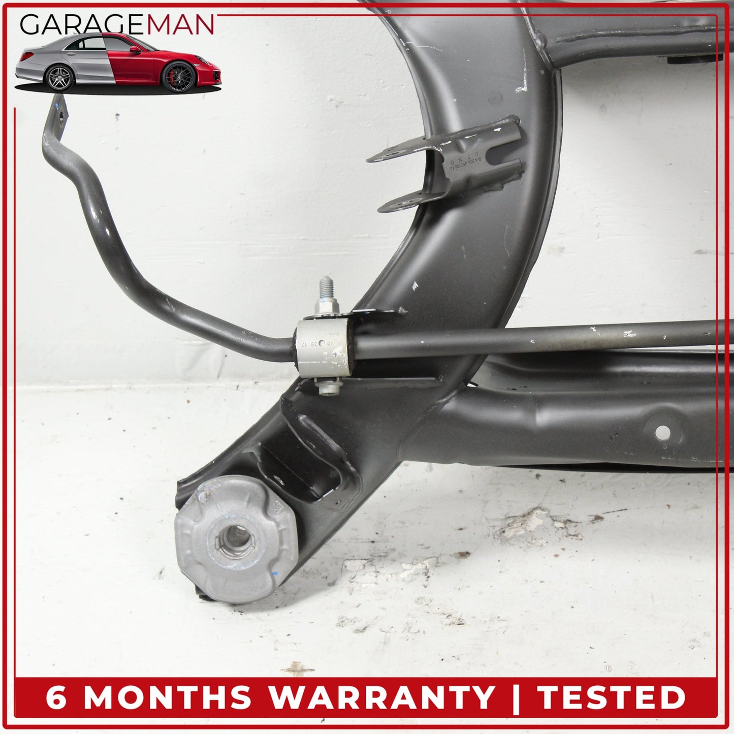 2016-2023 Mercedes X253 GLC300 SUV Rear Subframe Crossmember w/ Sway Bar OEM