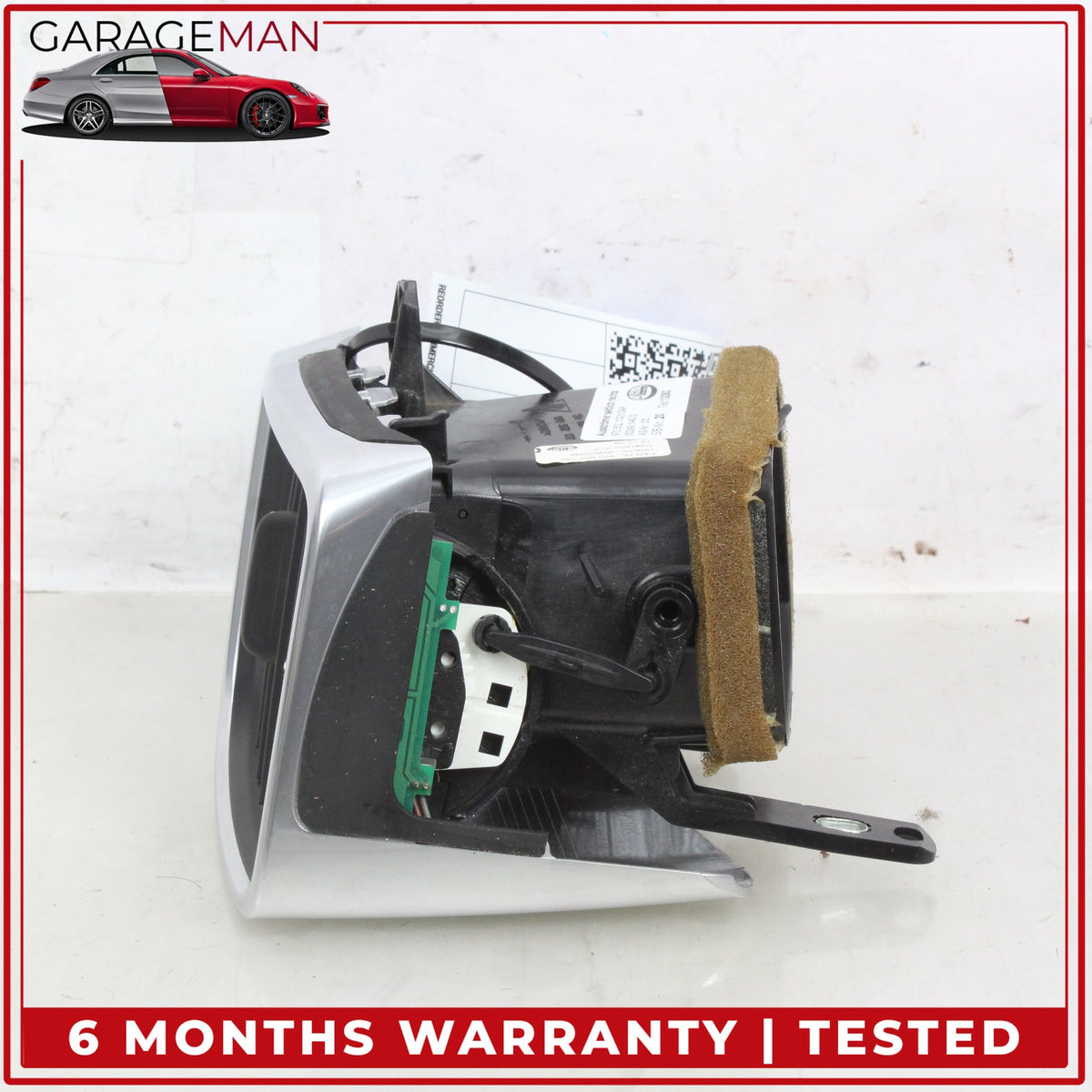 2010-2016 Porsche Panamera 970 Front Right Side Dash Outer AC A/C Air Vent OEM