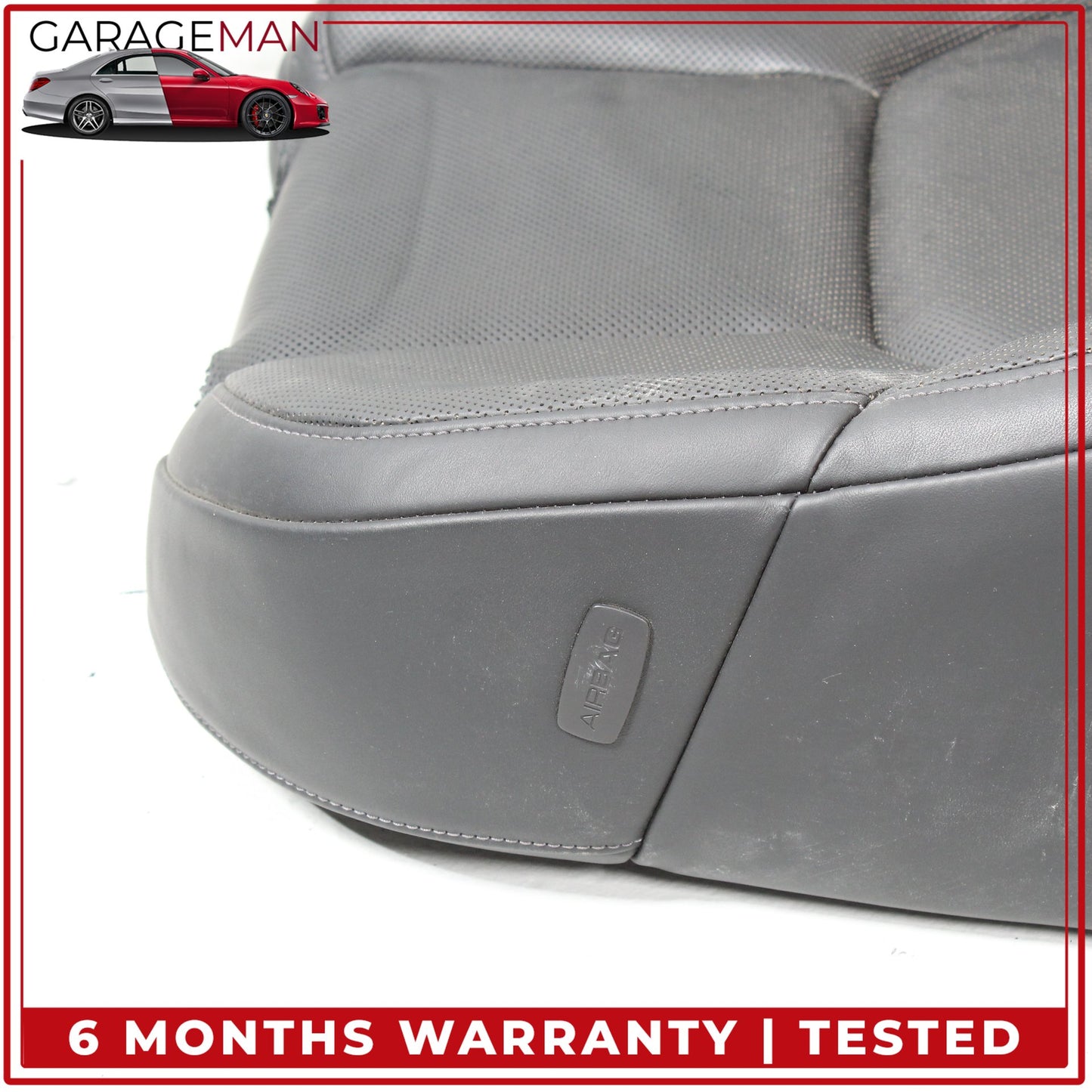2011-2018 Porsche Cayenne 958 Front Right Side Top Upper Seat Cushion Black OEM