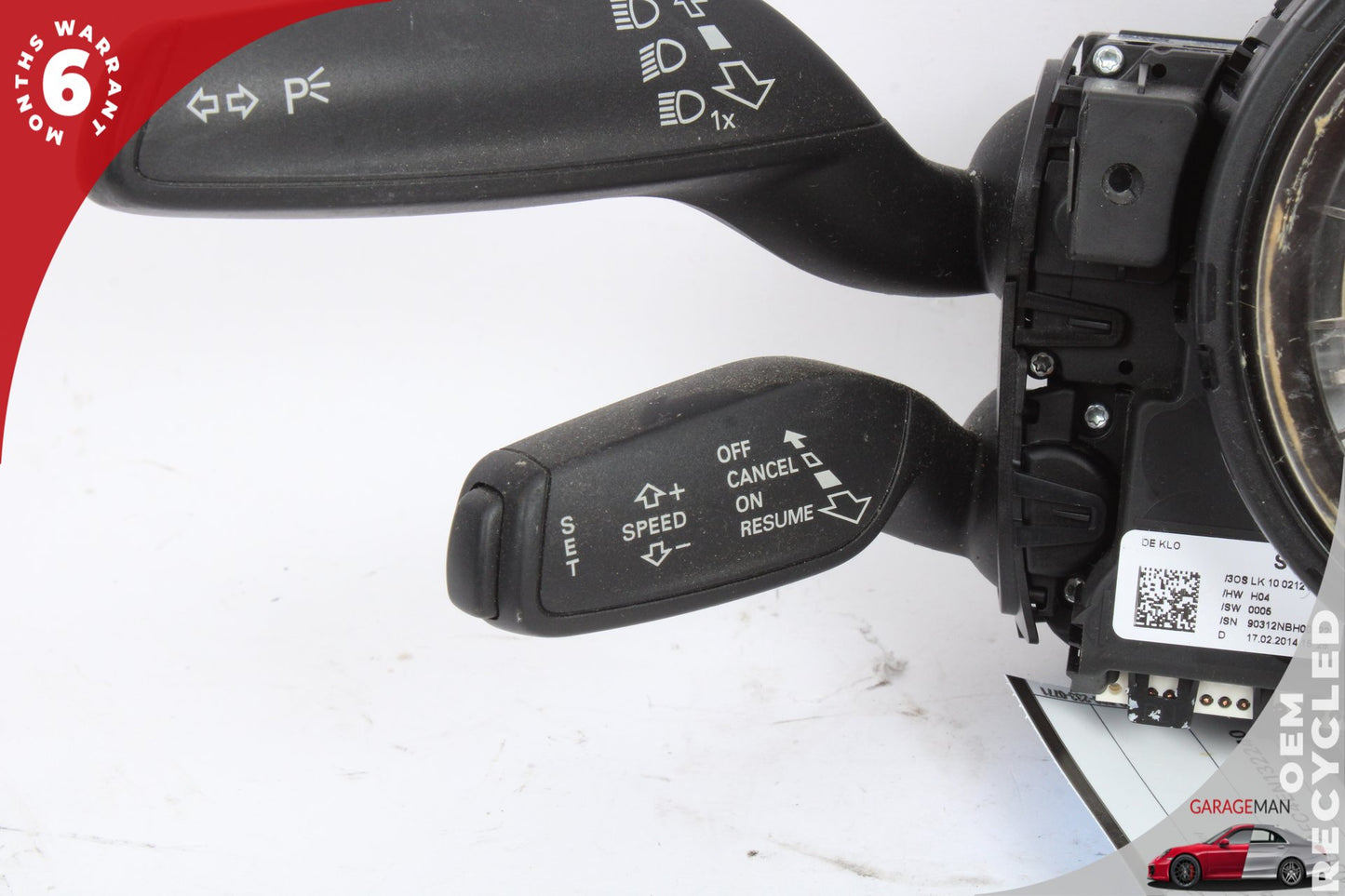 2012-2018 Audi A6 A7 Steering Column Combination Switch 4H0953568H OEM
