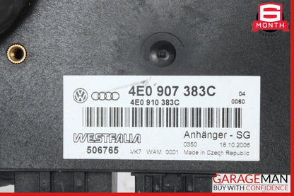 2007-2015 Audi Q7 Tow Hitch Control Module 4E0907383C Genuine OEM