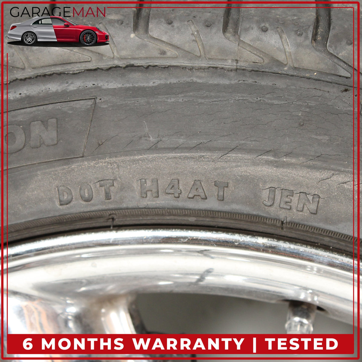 1997-1999 Jaguar XK8 Front or Rear Wheel Rim w/ Tire 8Jx17CHx33 MJA6116AB OEM