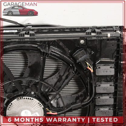 2011-2018 Porsche Cayenne 958 Radiator Support Reinforcement Bar w/ Radiators