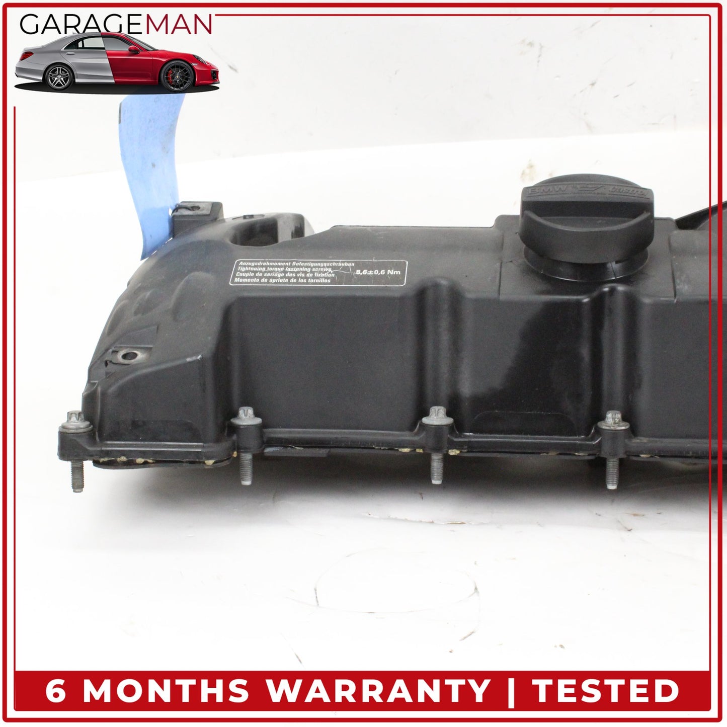 2011-2013 BMW 528i F10 N52 Engine Cylinder Head Valve Cover 7552281