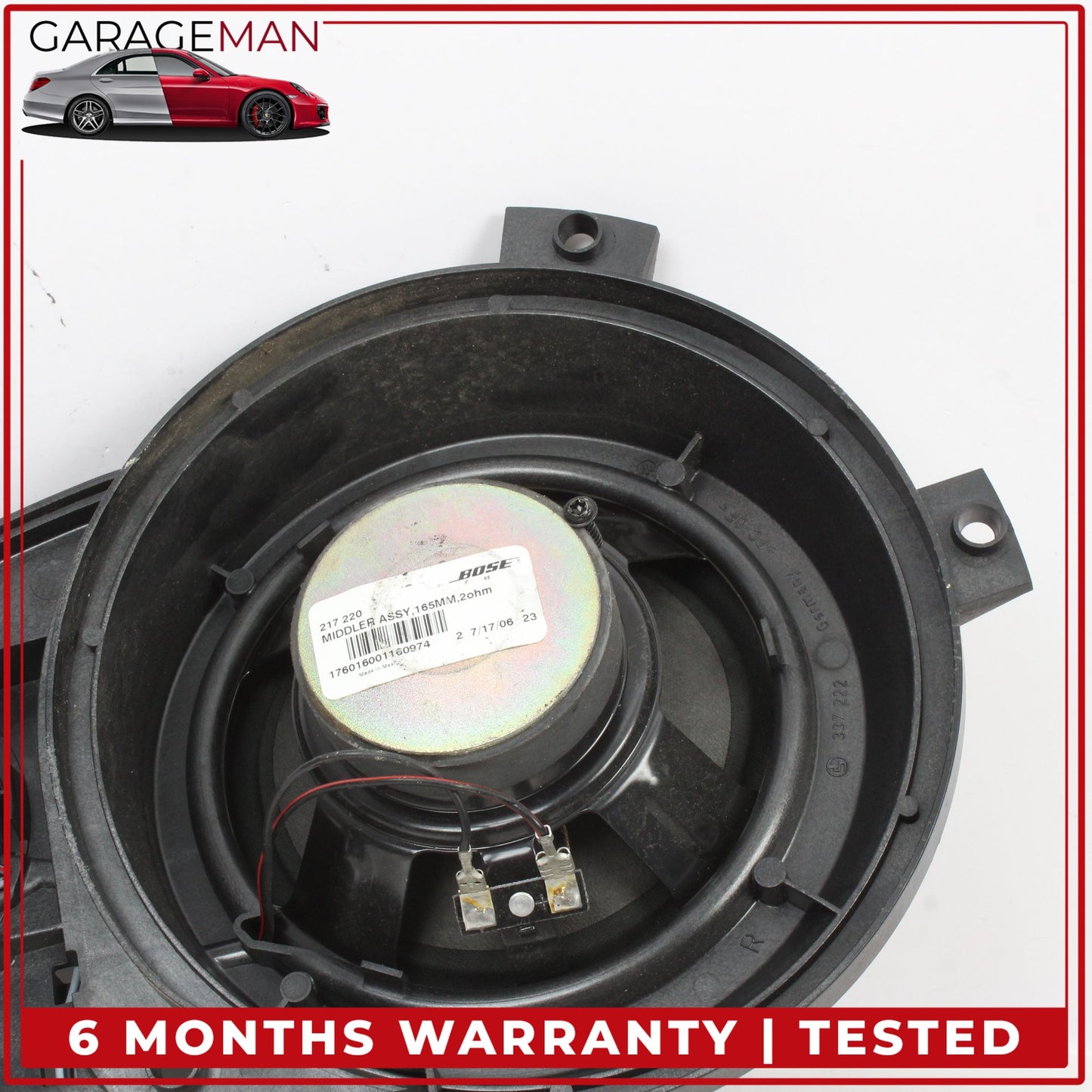 2003-2008 Mercedes R230 SL550 Left and Right Door Sound Audio Speaker Bose OEM