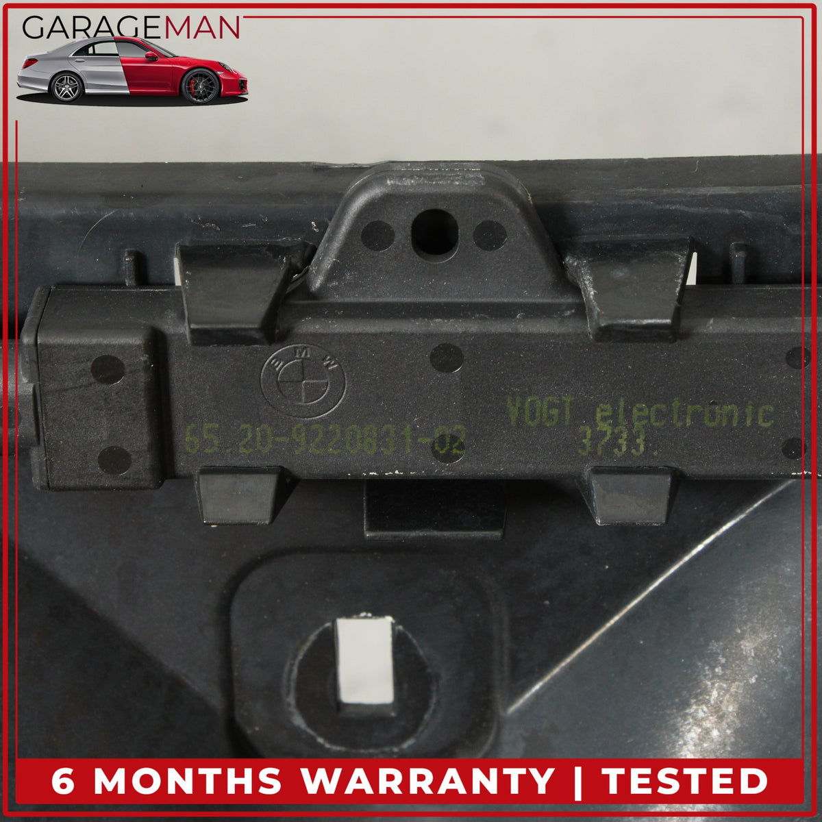 2012-2018 BMW 640i 650i Rear Bumper Lower Center Guide Mount Bracket 7223161 OEM