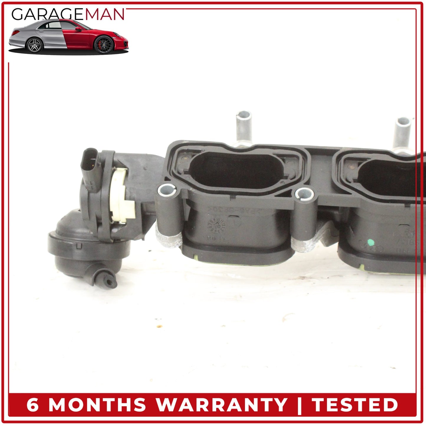 2011-2018 Porsche Cayenne 958 Audi Q7 Right Lower Intake Manifold w/ Bracket OEM