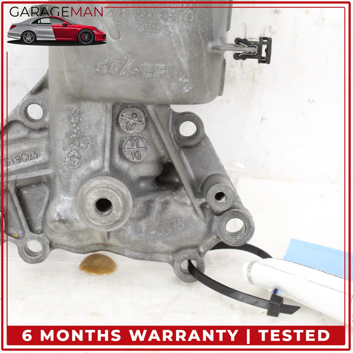 2011-2020 Mercedes W216 CL550 CLS550 Engine Oil Filter Housing 2781800410 OEM