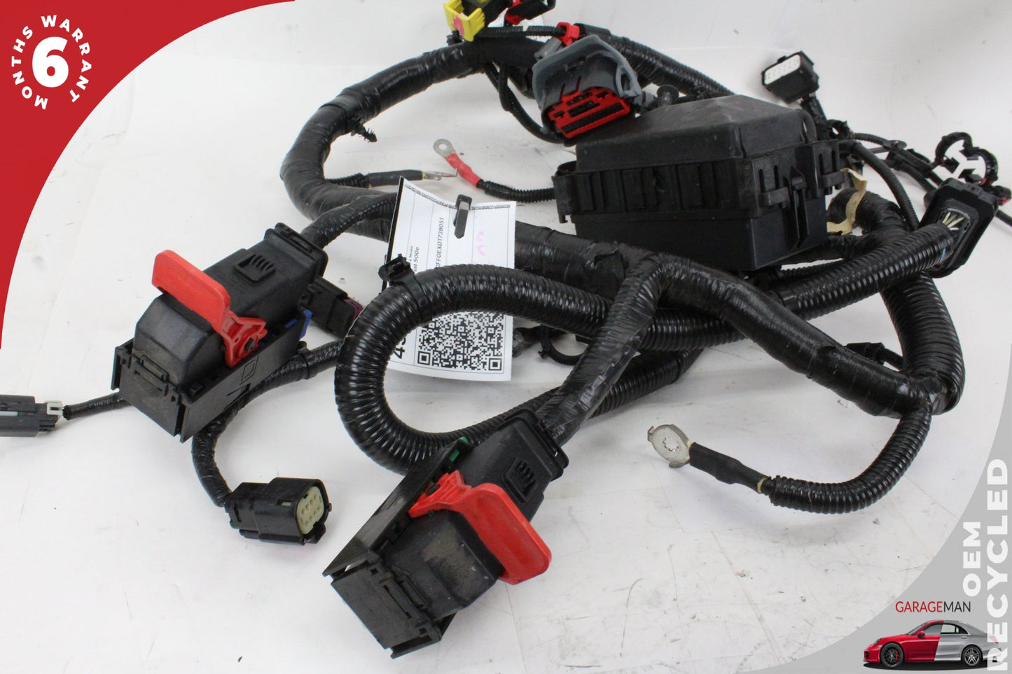 2012-2019 Fiat 500e FWD EV Electric Drive Motor Engine Wire Wiring Harness 68233742AD OEM