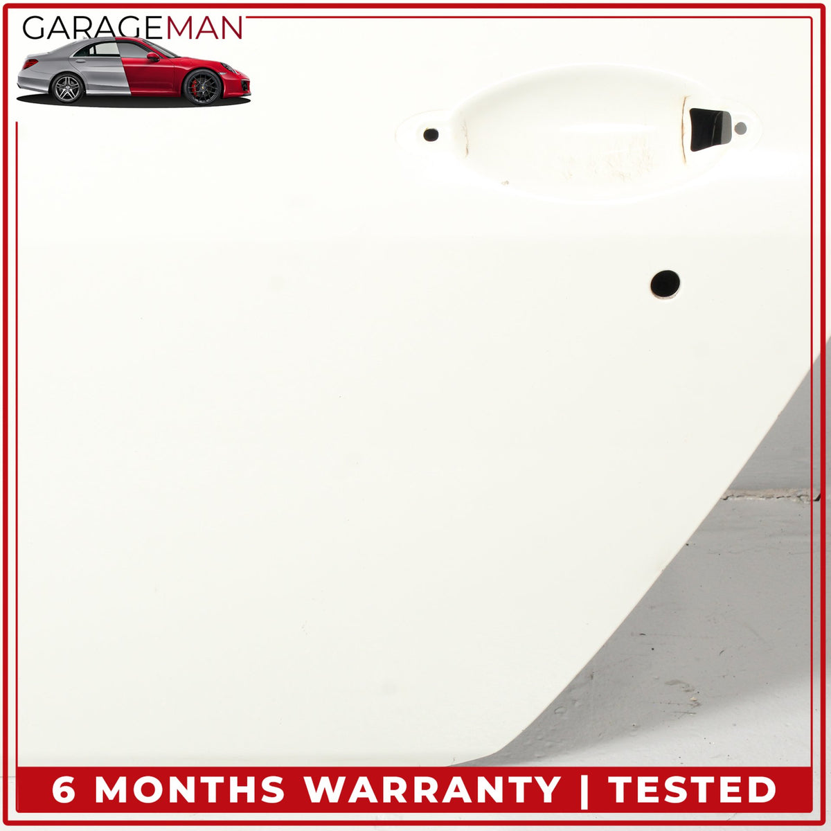 2008-2019 Maserati GranTurismo Coupe Front Left Door Shell White 68498700 OEM