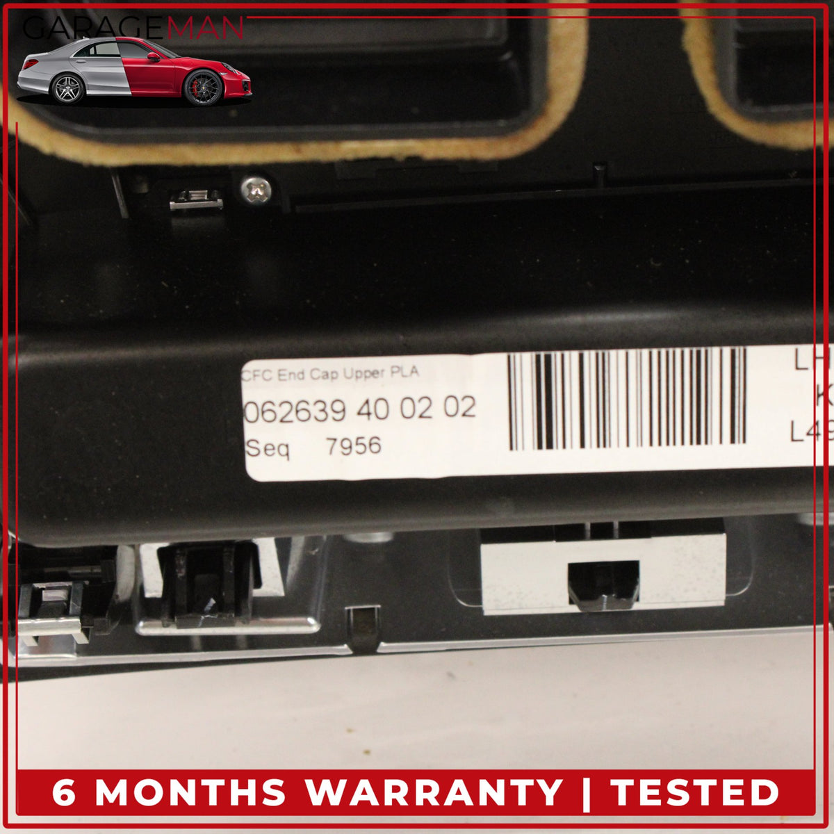 2014-2022 LR Range Rover Sport L494 Rear Center Console A/C Air Vent Trim OEM
