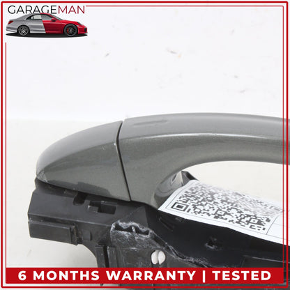 2019-2025 Audi Q3 Rear Right Side Exterior Door Handle Gray Metallic OEM