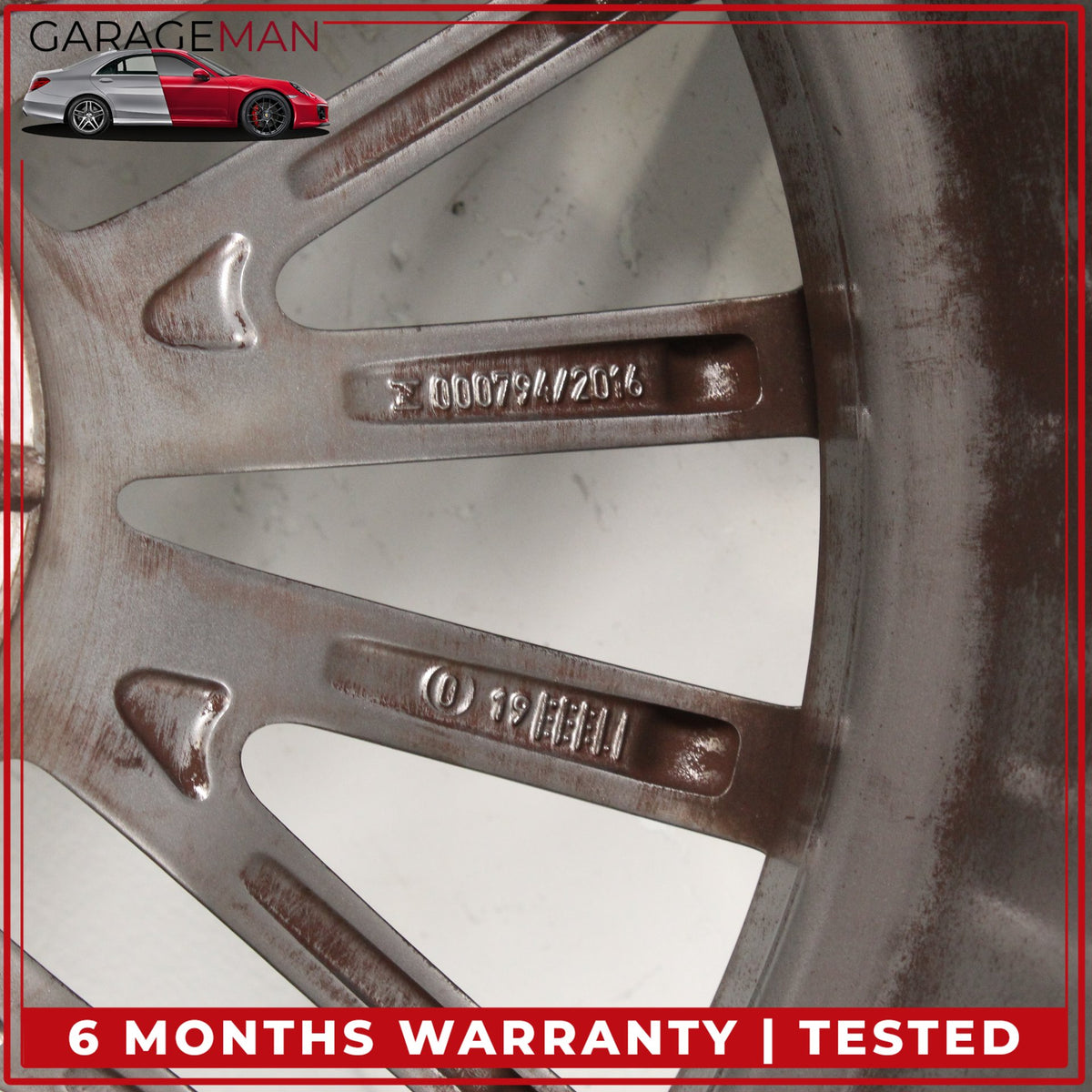2017-2023 BMW 540i 530i M550i 530e Front Side Wheel Rim 8JX19H2 IS30 6894839 OEM