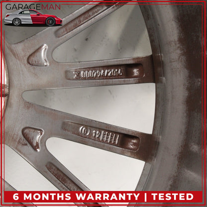 2017-2023 BMW 540i 530i M550i 530e Front Side Wheel Rim 8JX19H2 IS30 6894839 OEM