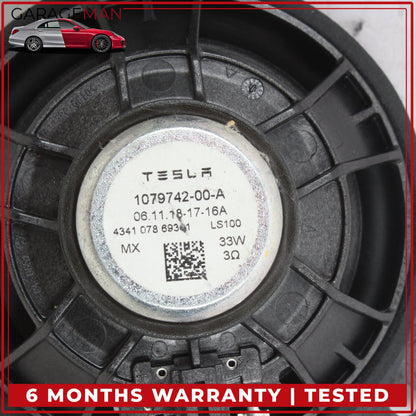 2017-2023 Tesla Model 3 Rear Left and Right Side Door Speaker Set 107974200A OEM