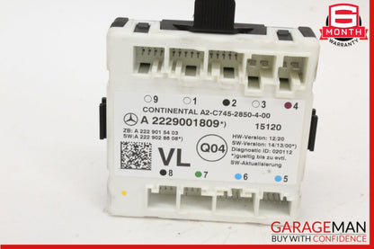 15-23 Mercedes W205 C300 Front Left Side Door Control Module Unit OEM