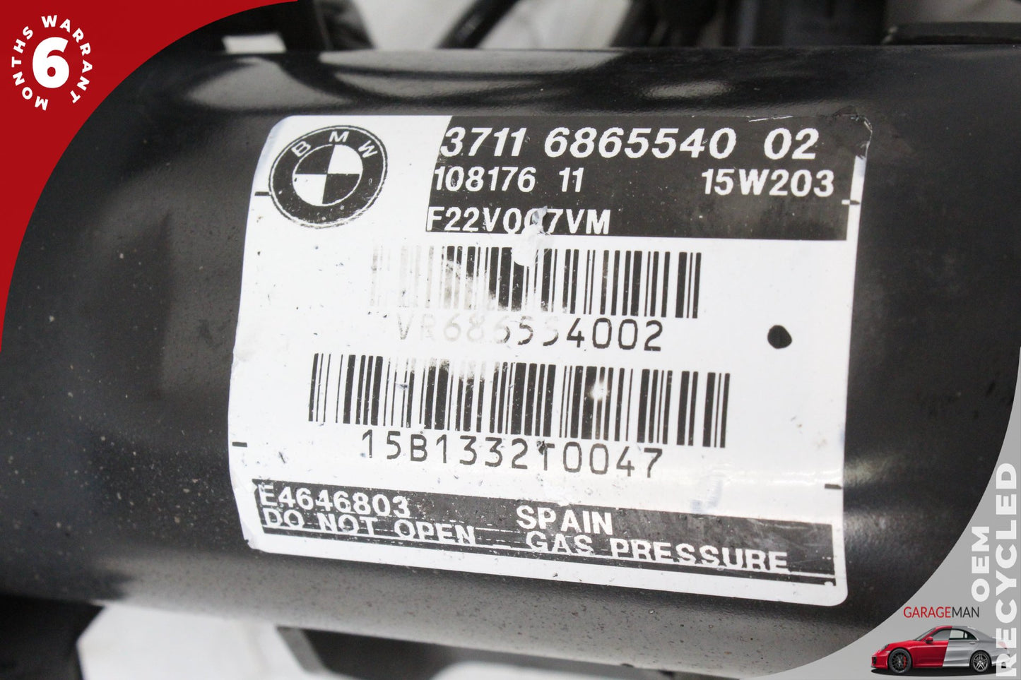 14-17 BMW 235i F22 Front Right Passenger Side Adaptive Shock Strut Absorber w/ Dinan Spring