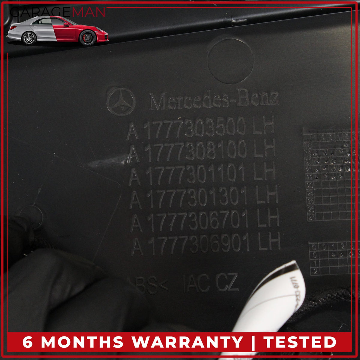 2019-2022 Mercedes W177 A220 A35 AMG Rear Left Door Trim Panel 1777303500 OEM