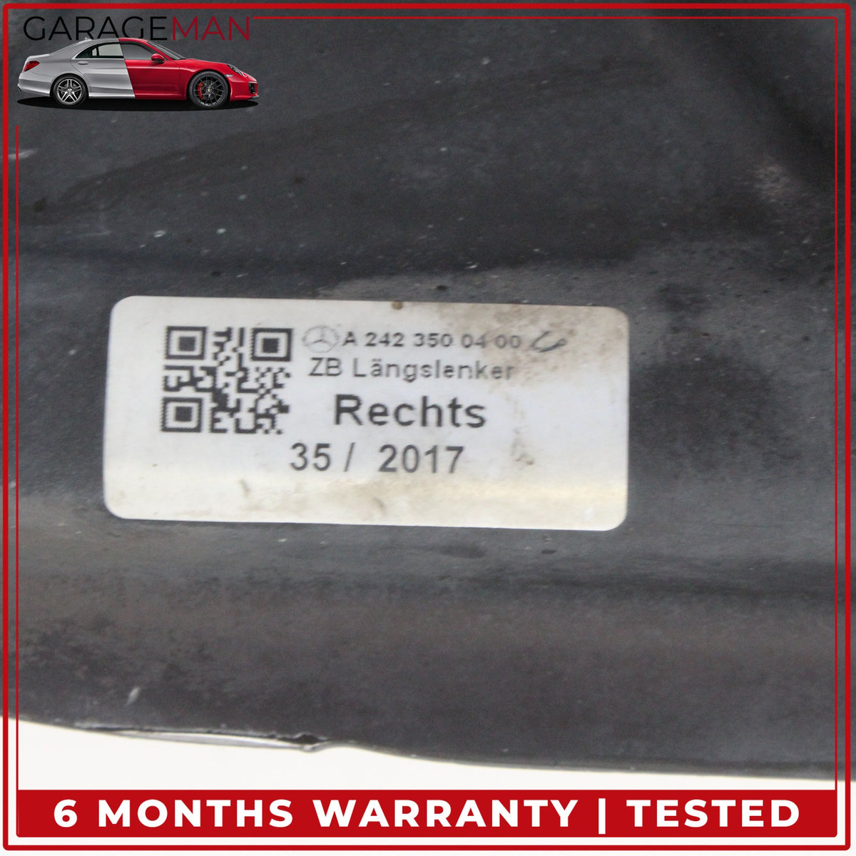 2014-2020 Mercedes X156 GLA250 AWD Rear Right Lower Suspension Control Arm OEM