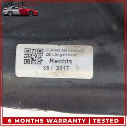 2014-2020 Mercedes X156 GLA250 AWD Rear Right Lower Suspension Control Arm OEM