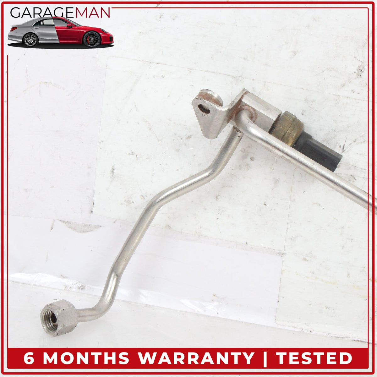 2007-2015 Audi Q7 4L 3.0L High Pressure Fuel Gas Line Pipe Hose 06E127509R OEM