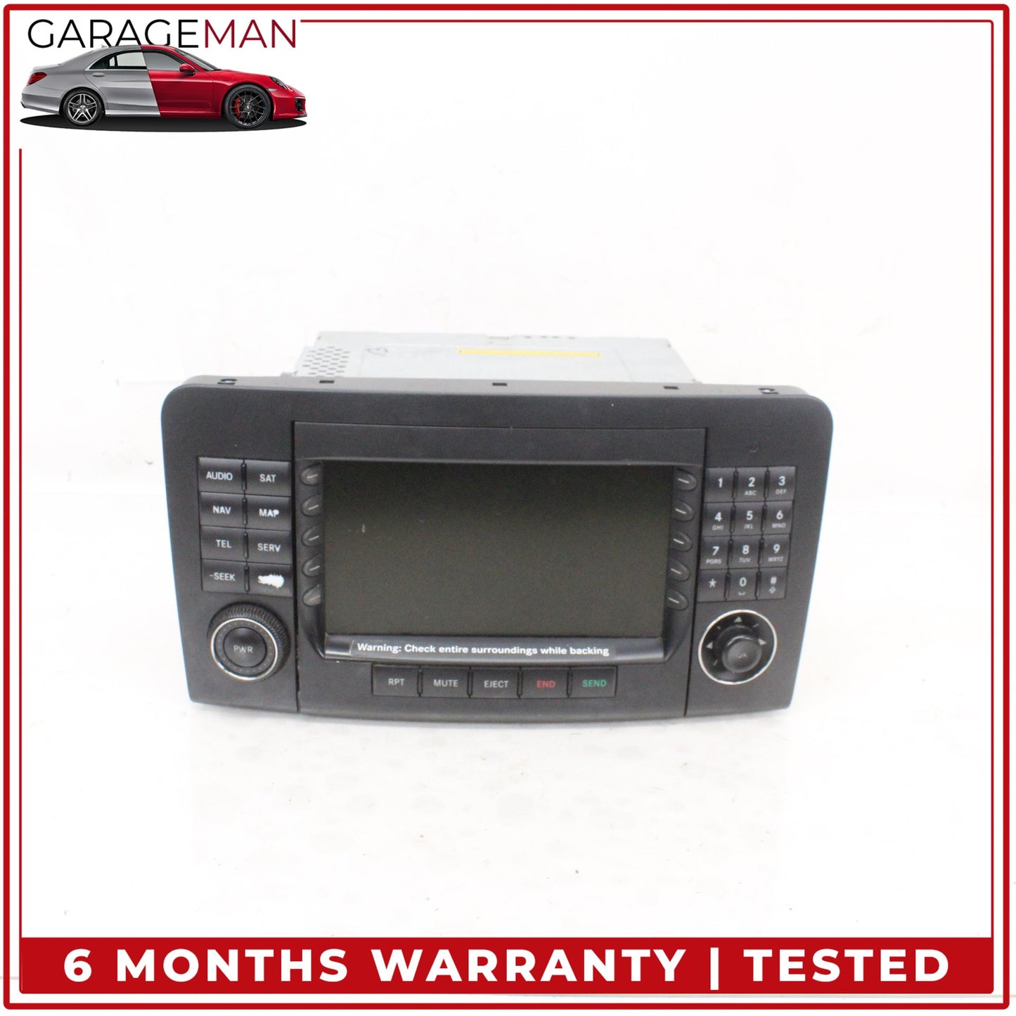 2006-2008 Mercedes X164 GL450 Command Head Unit Navigation Radio 1648201779 OEM
