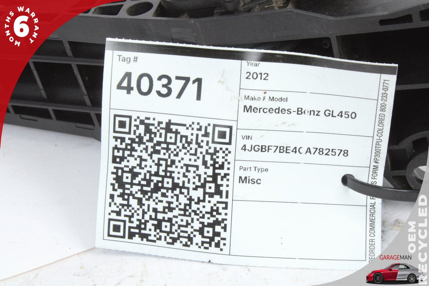 2006-2013 Mercedes X164 GL450 Gas Pedal Throttle Accelerator 1643000504 OEM