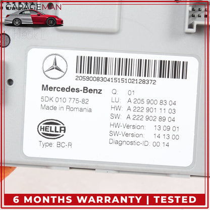 2015-2018 Mercedes W205 C300 Rear Trunk SAM Control Module Unit 2229011103 OEM