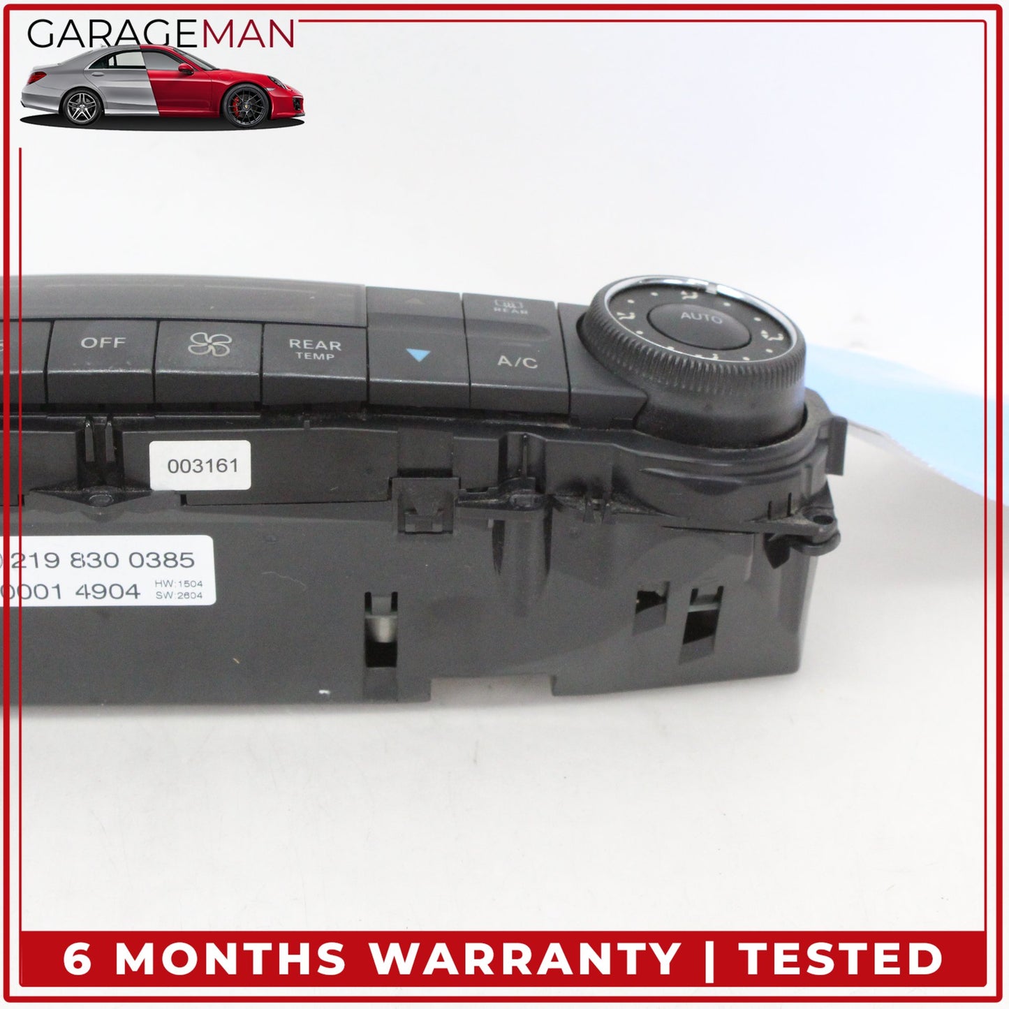 2006-2011 Mercedes W219 CLS500 AC A/C Heater Climate Control Switch Panel OEM