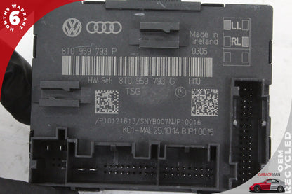 2012-2017 Audi A5 S5 Front Left Side Door Control Module Unit 8T0959793P OEM