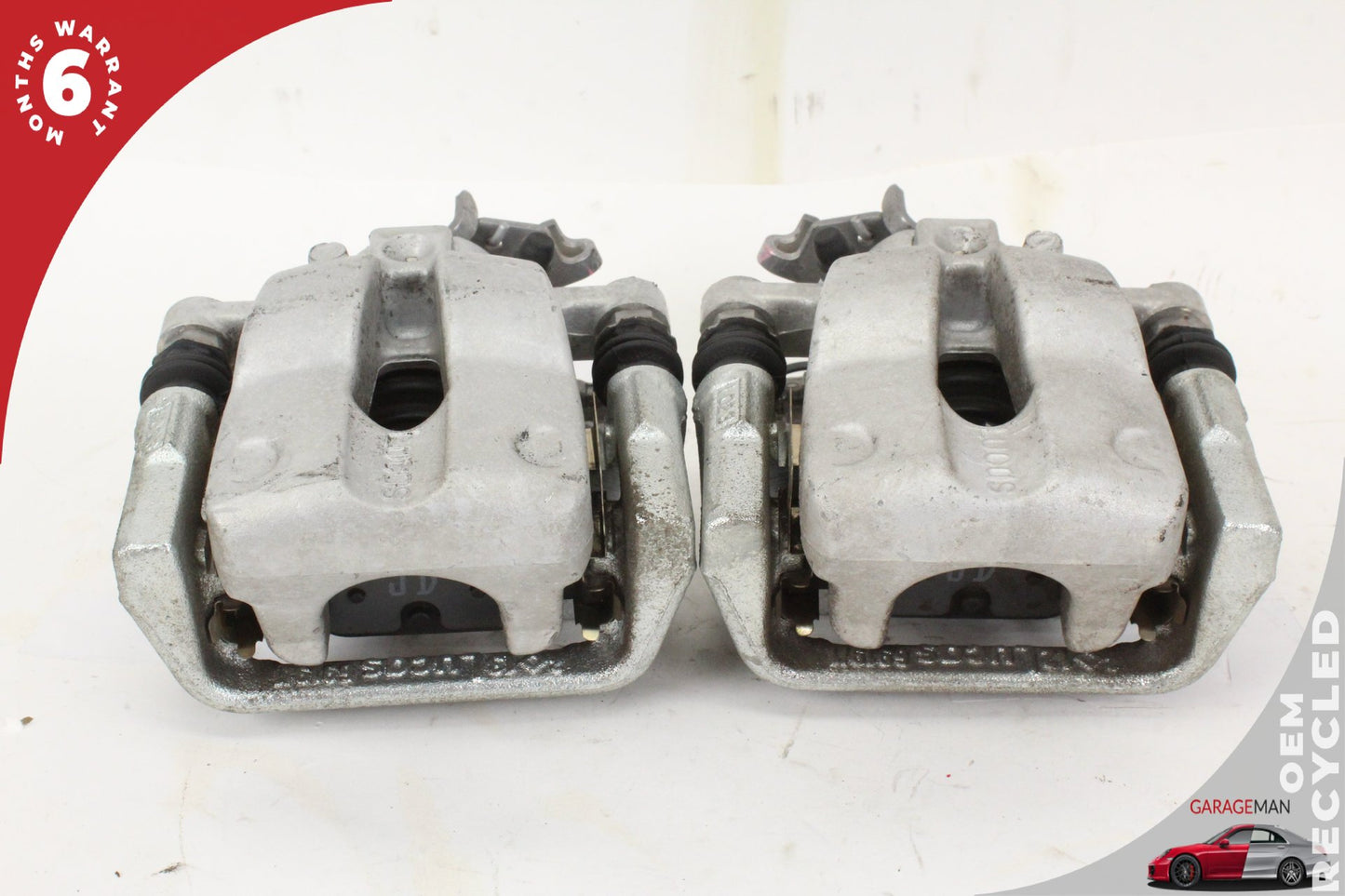 2012-2019 Fiat 500e Rear Left and Right Side Brake Caliper Set 68088923AA OEM