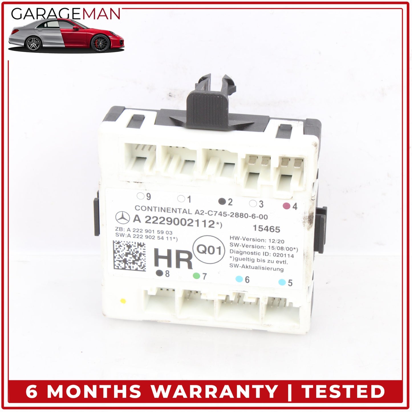 2015-2020 Mercedes W205 C300 W205 Front and Rear Right Door Control Module OEM