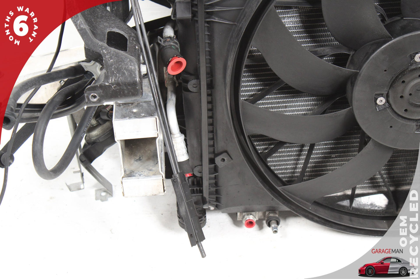 2012-2018 Mercedes W218 CLS550 Cooling Radiator AC A/C Condenser Assembly OEM