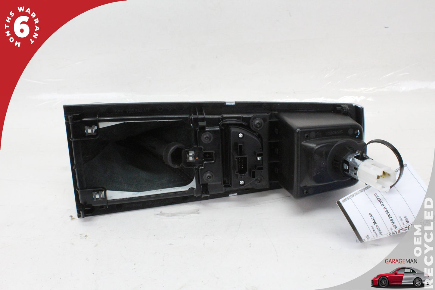 2015-2018 Porsche Macan 95B Center Console Shifter Knob Boot Trim Cover OEM