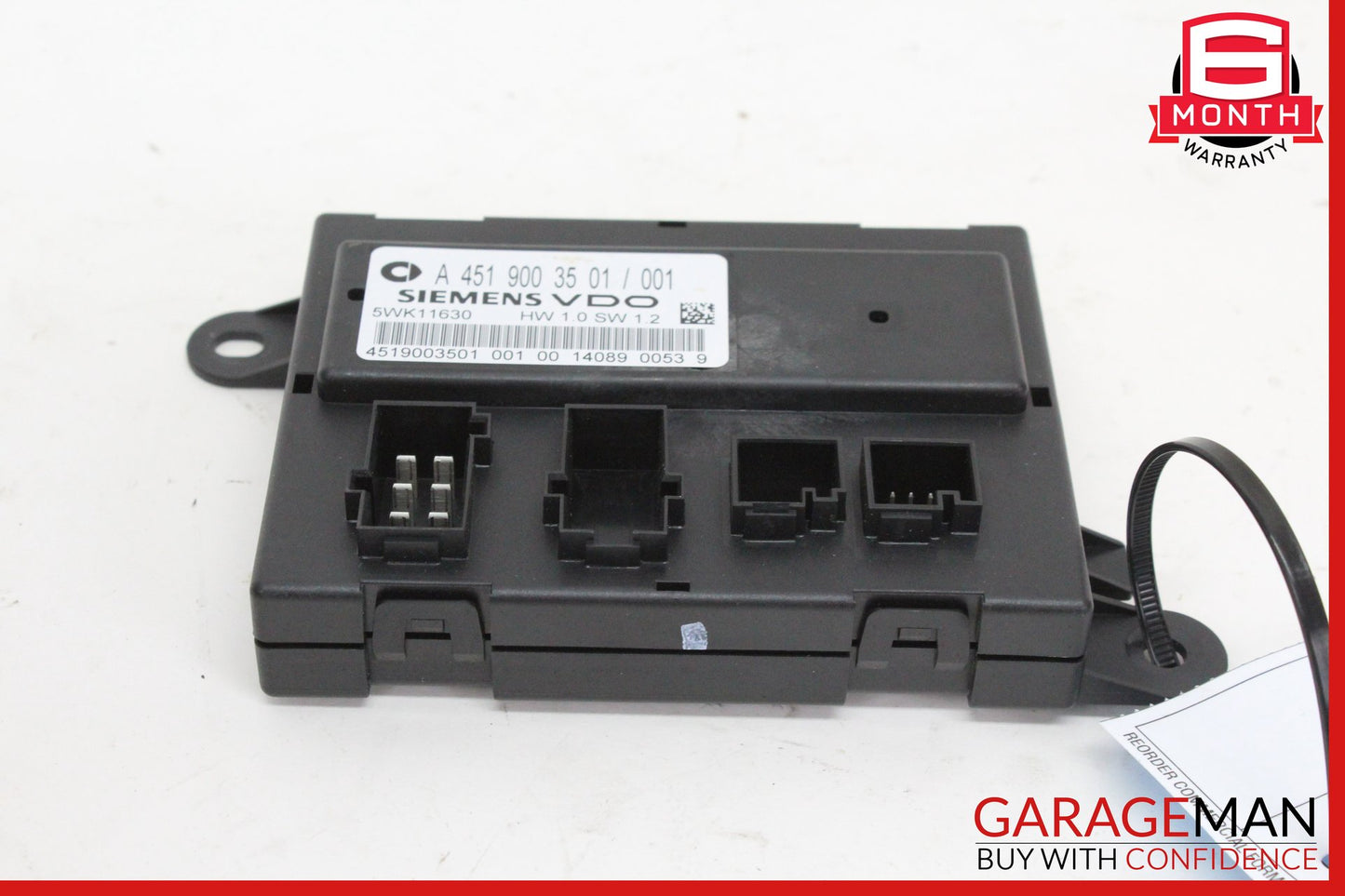 2008-2015 Smart Fortwo 451 Front Left Side Door Control Module 4519003501 OEM