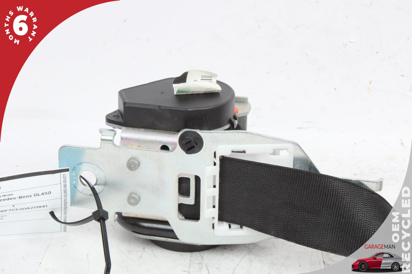 2012-2019 Mercedes X166 GL450 GLE450 Right Rear 2nd Row Seat Belt 1668601486 OEM