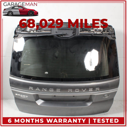 2014-2022 LR Range Rover Sport L494 Trunk Lid Liftgate Hatch Shell Gray OEM