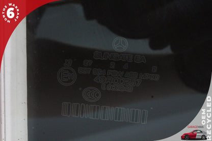 2007-2013 Mercedes W221 S550 S400 Rear Right Side Door Window Glass OEM