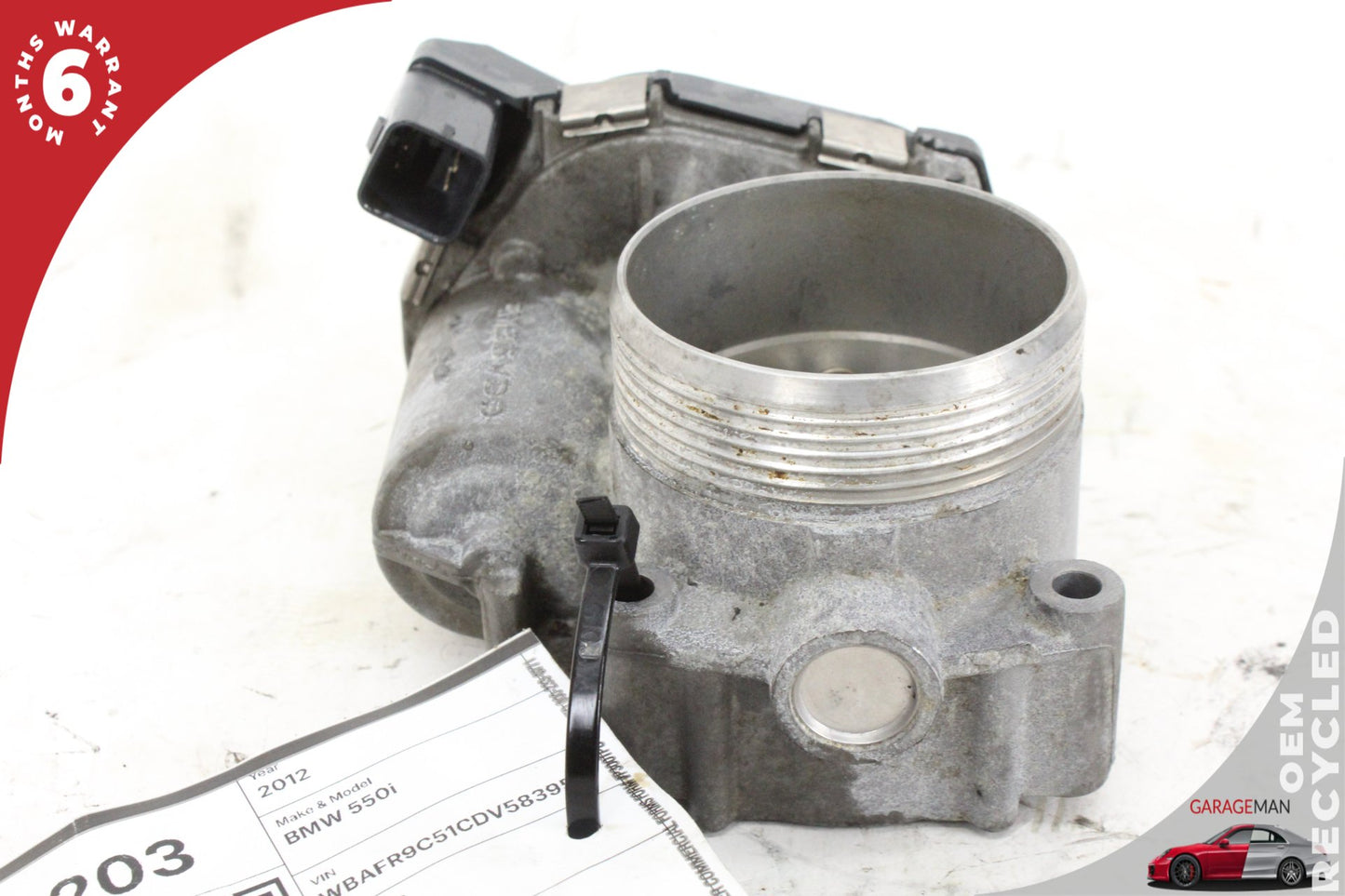 2011-2016 BMW 550i F10 N63 4.4L Engine Motor Air Intake Throttle Body 7555944
