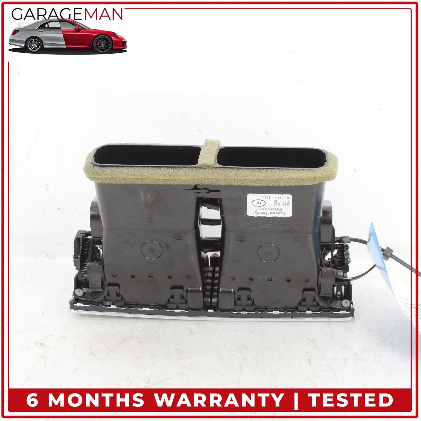 2017-2019 Audi Q7 SUV Rear AC A/C Climate Control Dual Air Vent 4M0819203 OEM