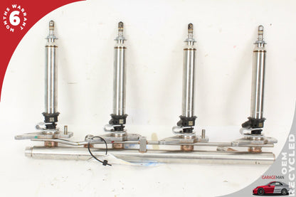 2012-2018 Mercedes X166 GL450 Fuel Injection Rail Line w/ Injectors Left Side
