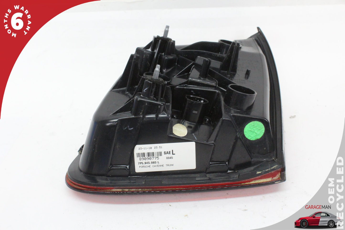 2011-2014 Porsche Cayenne 958 Rear Left Side Inner Tail Light 7P5945093L OEM
