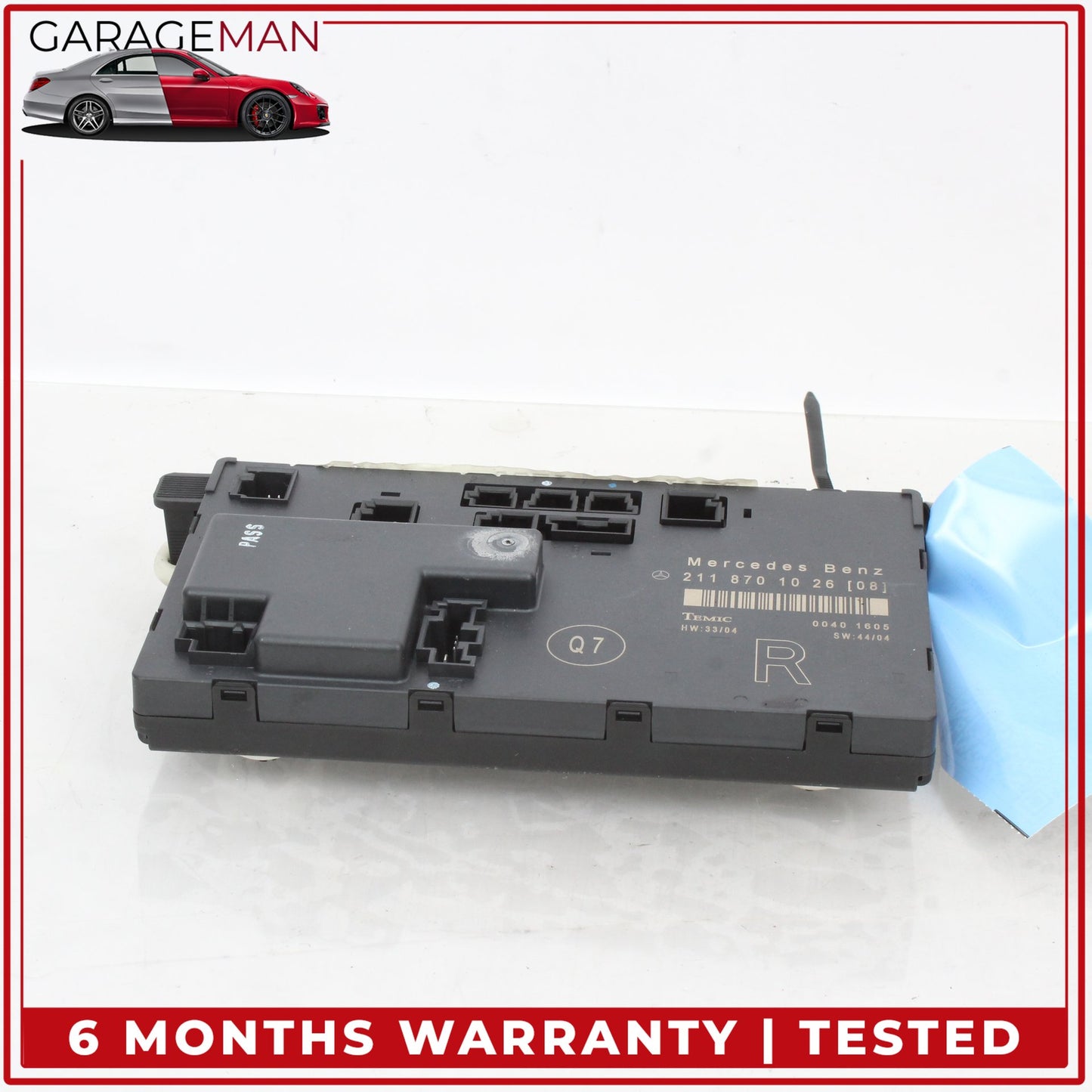 2003-2009 Mercedes W211 E350 Front Right Side Door Control Module 2118701026 OEM