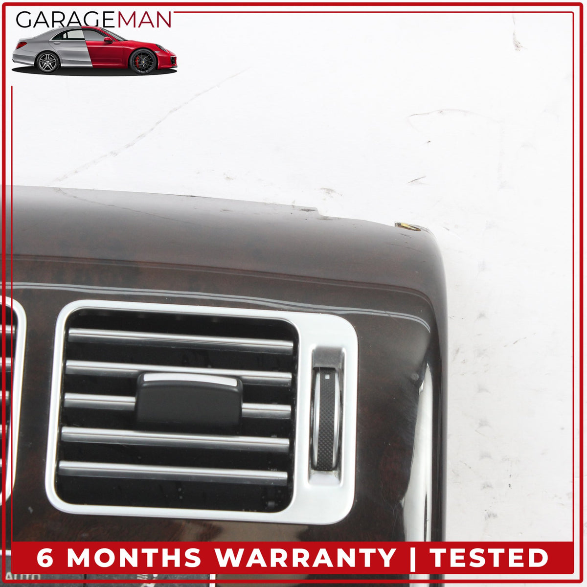 2013-2017 Range Rover L405 Rear Center Console Air Vent Trim w/ Switch OEM